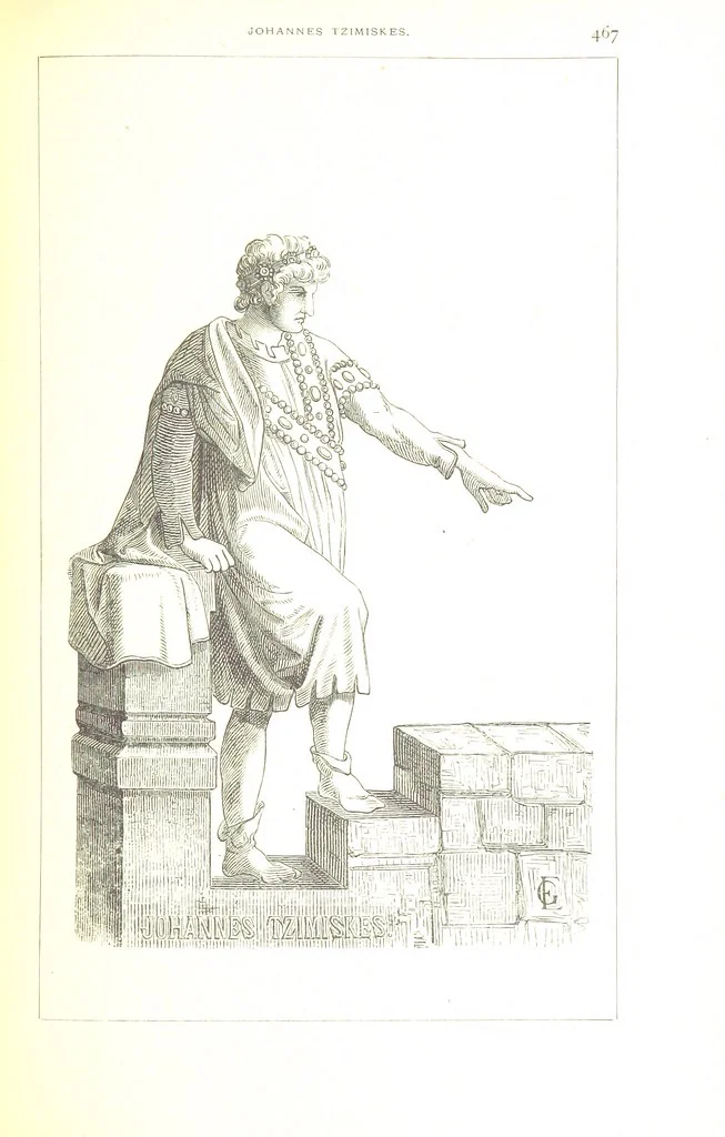 An illustration from Illustrirte Geschichte der Römischen Kaiser, von J. Caesar bis auf die Neuzeit ... Zeichnungen von E. Grünnes, etc, 1871, leaf 487