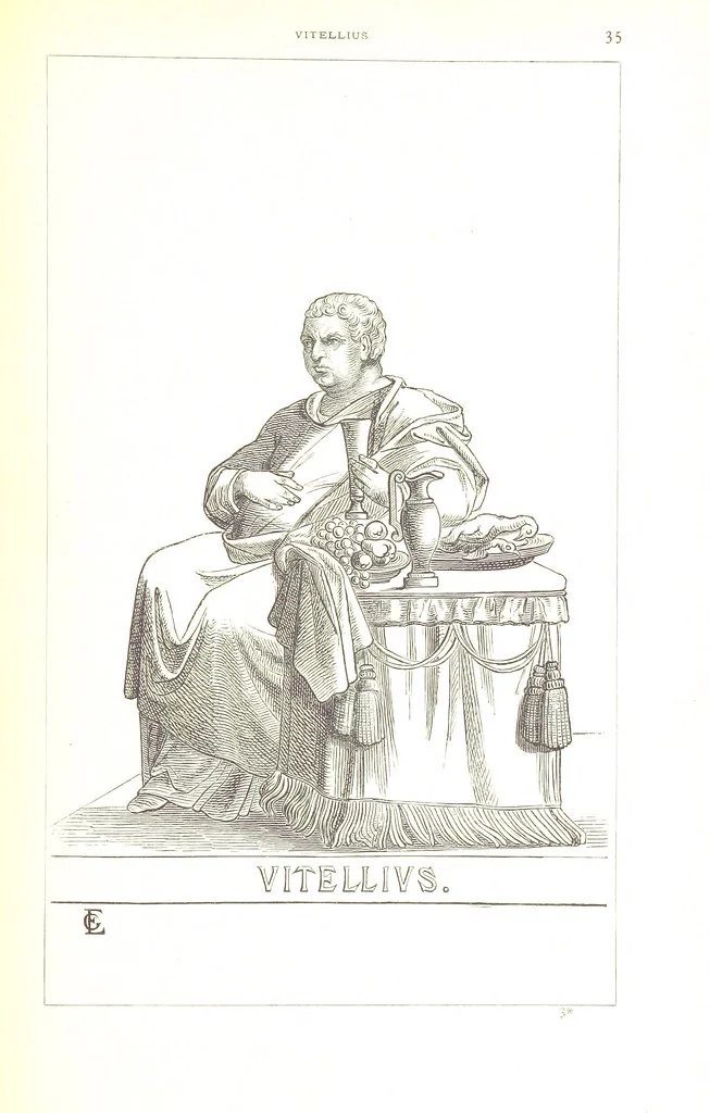 An illustration from Illustrirte Geschichte der Römischen Kaiser, von J. Caesar bis auf die Neuzeit ... Zeichnungen von E. Grünnes, etc, 1871, leaf 51