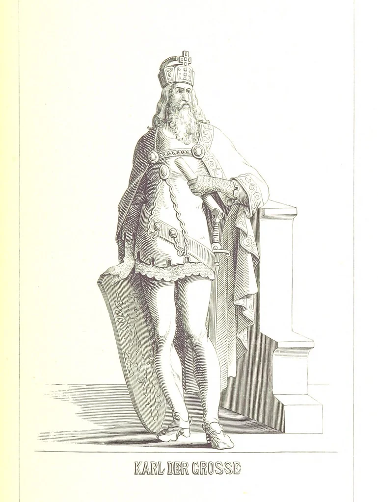 An illustration from Illustrirte Geschichte der Römischen Kaiser, von J. Caesar bis auf die Neuzeit ... Zeichnungen von E. Grünnes, etc, 1871, leaf 565