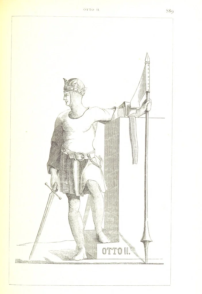 An illustration from Illustrirte Geschichte der Römischen Kaiser, von J. Caesar bis auf die Neuzeit ... Zeichnungen von E. Grünnes, etc, 1871, leaf 609