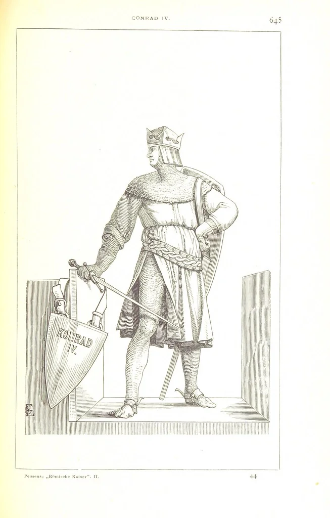 An illustration from Illustrirte Geschichte der Römischen Kaiser, von J. Caesar bis auf die Neuzeit ... Zeichnungen von E. Grünnes, etc, 1871, leaf 665