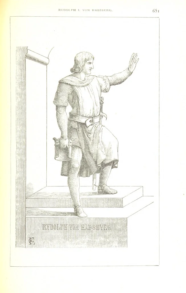 An illustration from Illustrirte Geschichte der Römischen Kaiser, von J. Caesar bis auf die Neuzeit ... Zeichnungen von E. Grünnes, etc, 1871, leaf 671