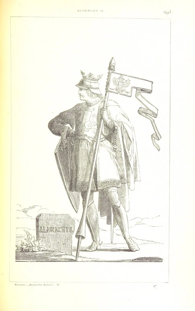 An illustration from Illustrirte Geschichte der Römischen Kaiser, von J. Caesar bis auf die Neuzeit ... Zeichnungen von E. Grünnes, etc, 1871, leaf 713