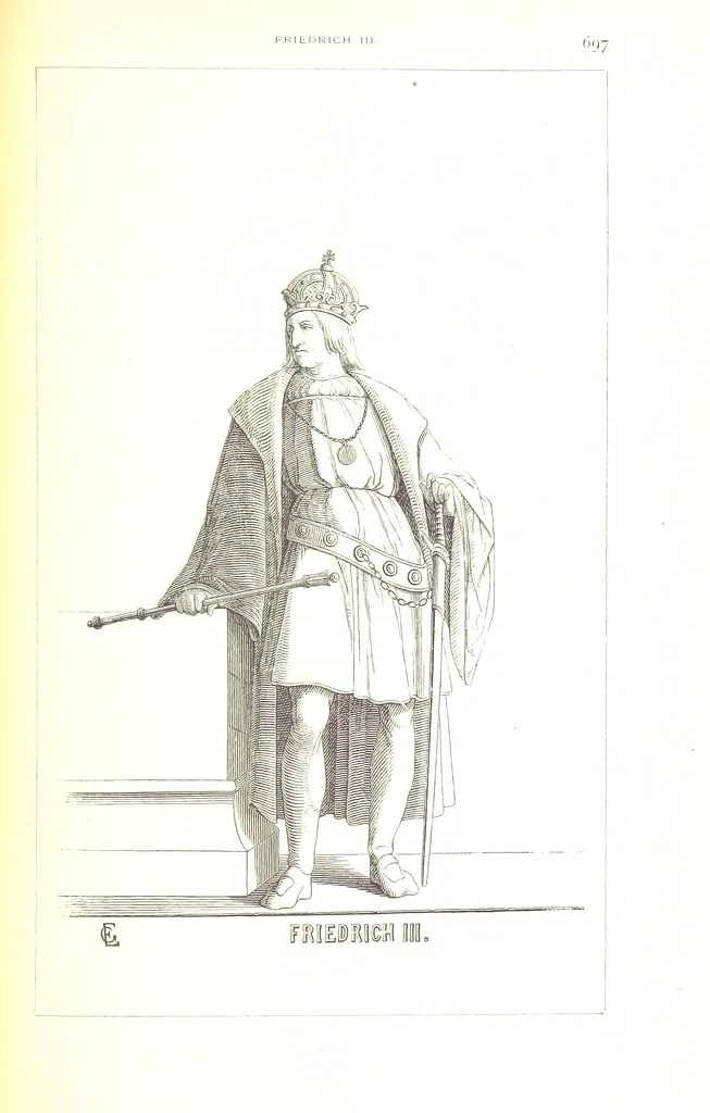 An illustration from Illustrirte Geschichte der Römischen Kaiser, von J. Caesar bis auf die Neuzeit ... Zeichnungen von E. Grünnes, etc, 1871, leaf 717