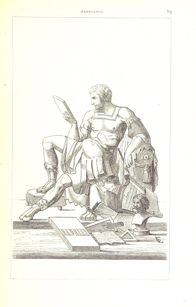 An illustration from Illustrirte Geschichte der Römischen Kaiser, von J. Caesar bis auf die Neuzeit ... Zeichnungen von E. Grünnes, etc, 1871, leaf 75