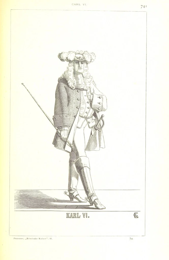 An illustration from Illustrirte Geschichte der Römischen Kaiser, von J. Caesar bis auf die Neuzeit ... Zeichnungen von E. Grünnes, etc, 1871, leaf 761