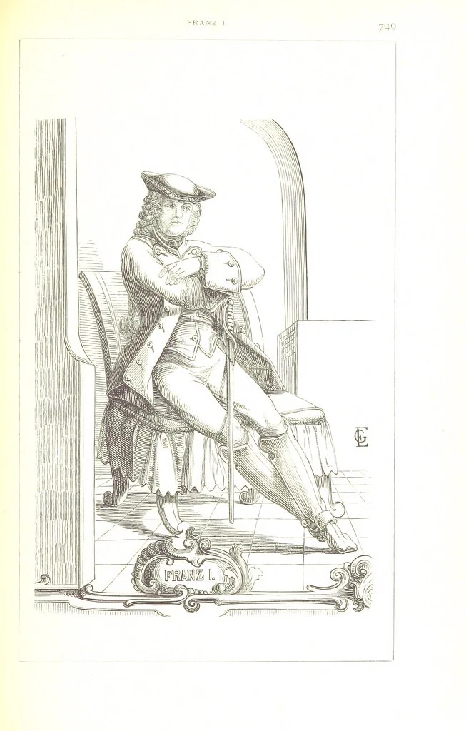 An illustration from Illustrirte Geschichte der Römischen Kaiser, von J. Caesar bis auf die Neuzeit ... Zeichnungen von E. Grünnes, etc, 1871, leaf 769