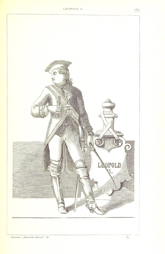 An illustration from Illustrirte Geschichte der Römischen Kaiser, von J. Caesar bis auf die Neuzeit ... Zeichnungen von E. Grünnes, etc, 1871, leaf 777