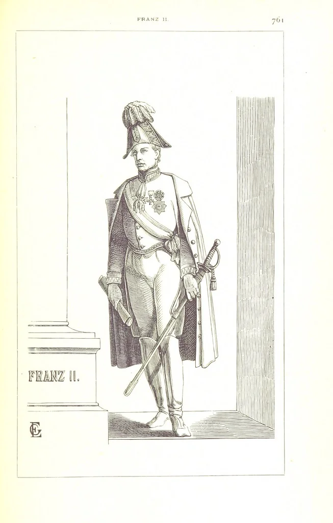 An illustration from Illustrirte Geschichte der Römischen Kaiser, von J. Caesar bis auf die Neuzeit ... Zeichnungen von E. Grünnes, etc, 1871, leaf 781
