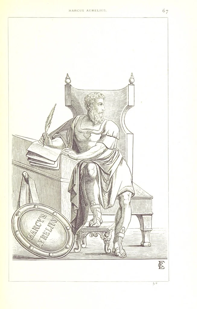 An illustration from Illustrirte Geschichte der Römischen Kaiser, von J. Caesar bis auf die Neuzeit ... Zeichnungen von E. Grünnes, etc, 1871, leaf 83