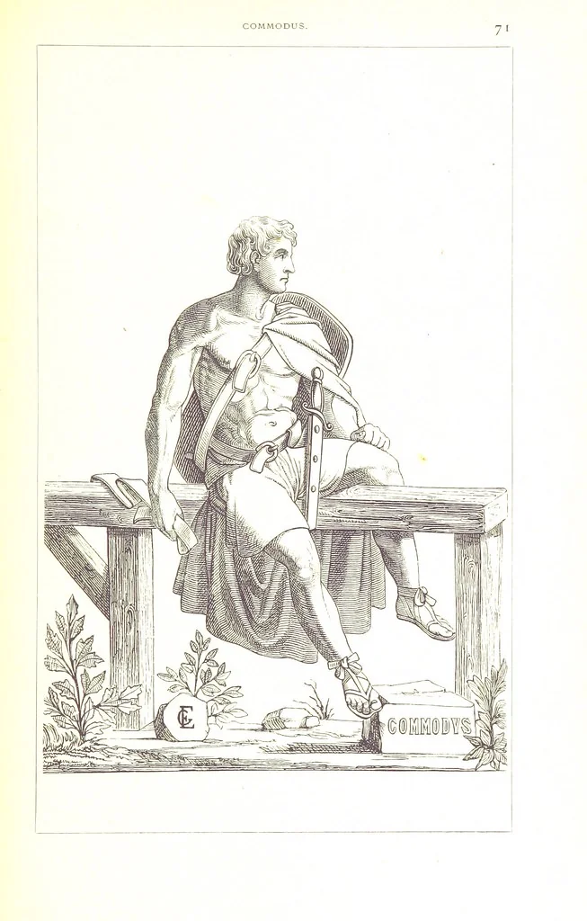 An illustration from Illustrirte Geschichte der Römischen Kaiser, von J. Caesar bis auf die Neuzeit ... Zeichnungen von E. Grünnes, etc, 1871, leaf 87