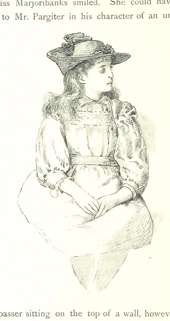 An illustration from A Maiden Fair to See. ... Illustrated by G. A. Storey, 1891, leaf 164