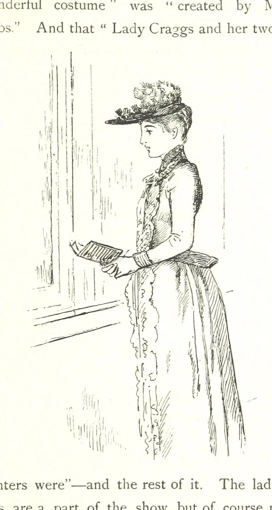 An illustration from A Maiden Fair to See. ... Illustrated by G. A. Storey, 1891, leaf 167
