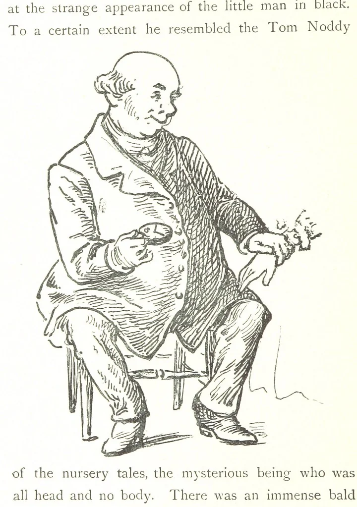 An illustration from A Maiden Fair to See. ... Illustrated by G. A. Storey, 1891, leaf 52