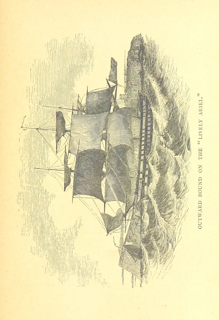 An illustration from Richard Galbraith, mariner: or, life among the Kaffirs, 1895, leaf 17
