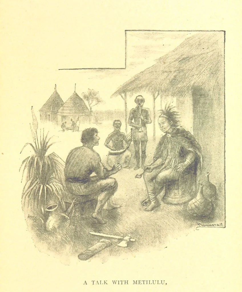 An illustration from Richard Galbraith, mariner: or, life among the Kaffirs, 1895, leaf 173