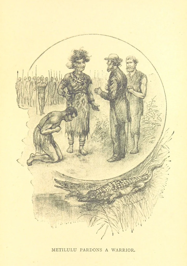 An illustration from Richard Galbraith, mariner: or, life among the Kaffirs, 1895, leaf 265