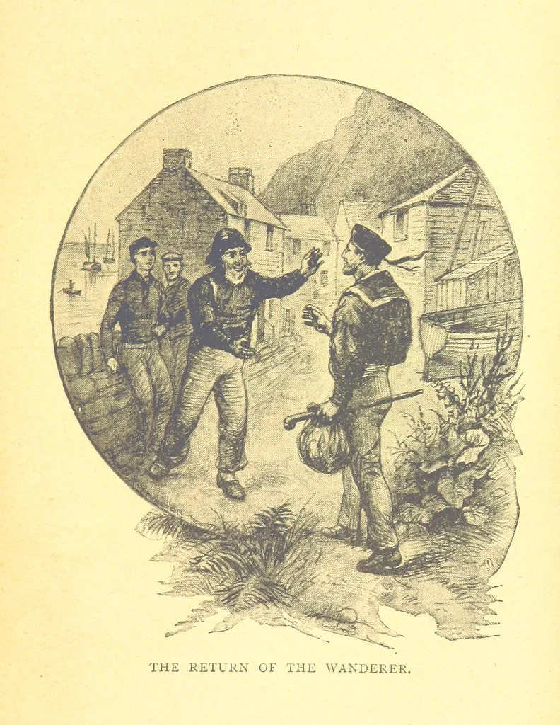 An illustration from Richard Galbraith, mariner: or, life among the Kaffirs, 1895, leaf 311