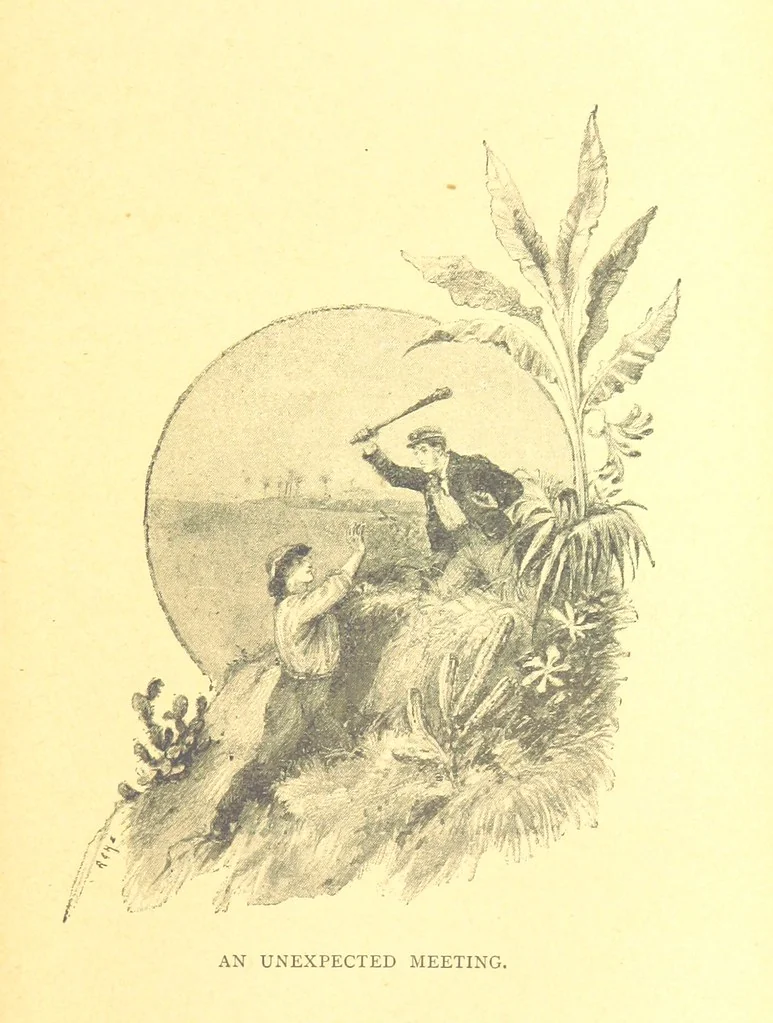 An illustration from Richard Galbraith, mariner: or, life among the Kaffirs, 1895, leaf 39