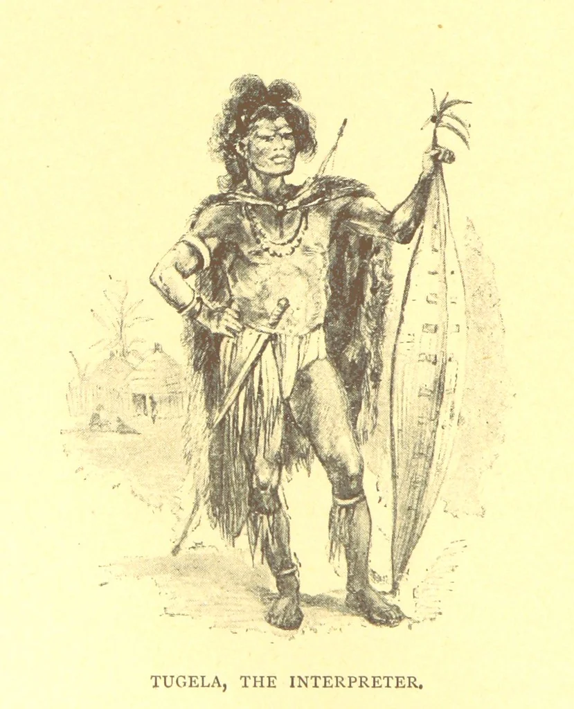An illustration from Richard Galbraith, mariner: or, life among the Kaffirs, 1895, leaf 98