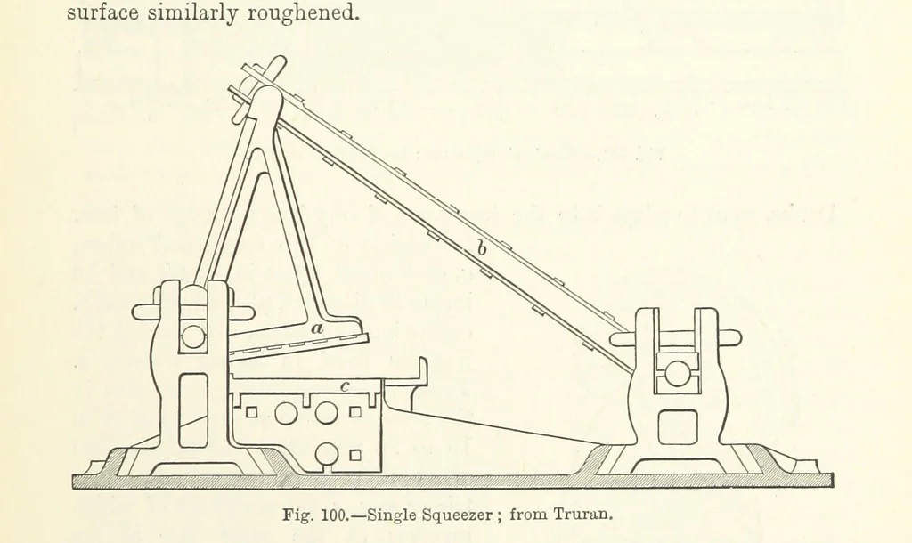 An illustration from Elements of Metallurgy. A practical treatise on the art of extracting metals from their ores ... Illustrated, etc, 1891, leaf 355