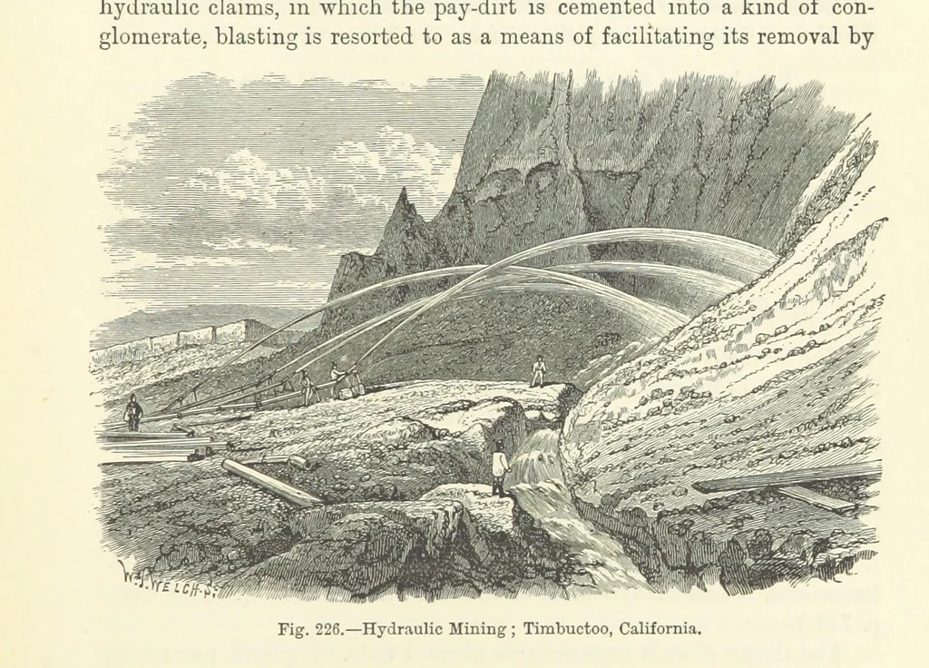 An illustration from Elements of Metallurgy. A practical treatise on the art of extracting metals from their ores ... Illustrated, etc, 1891, leaf 863