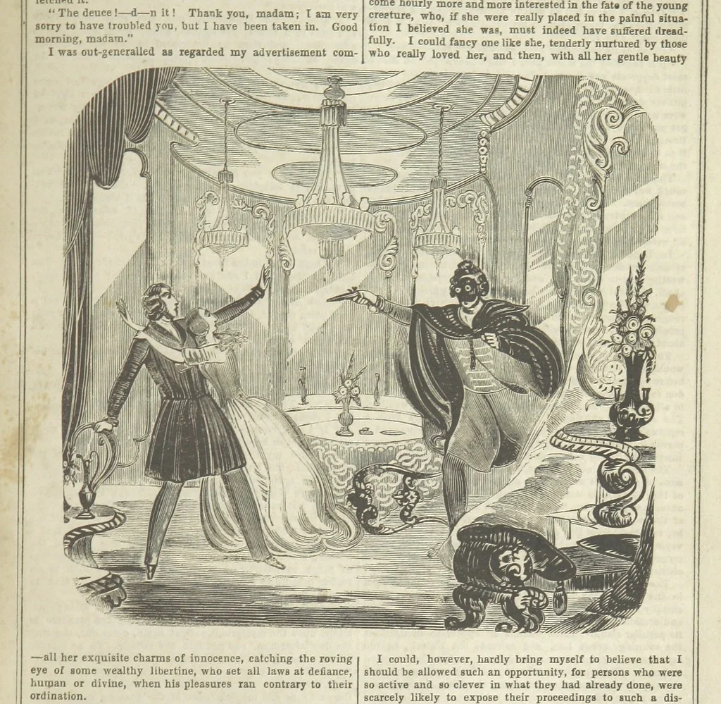 An illustration from Manuscripts from the Diary of a Physician, 1844, leaf 247