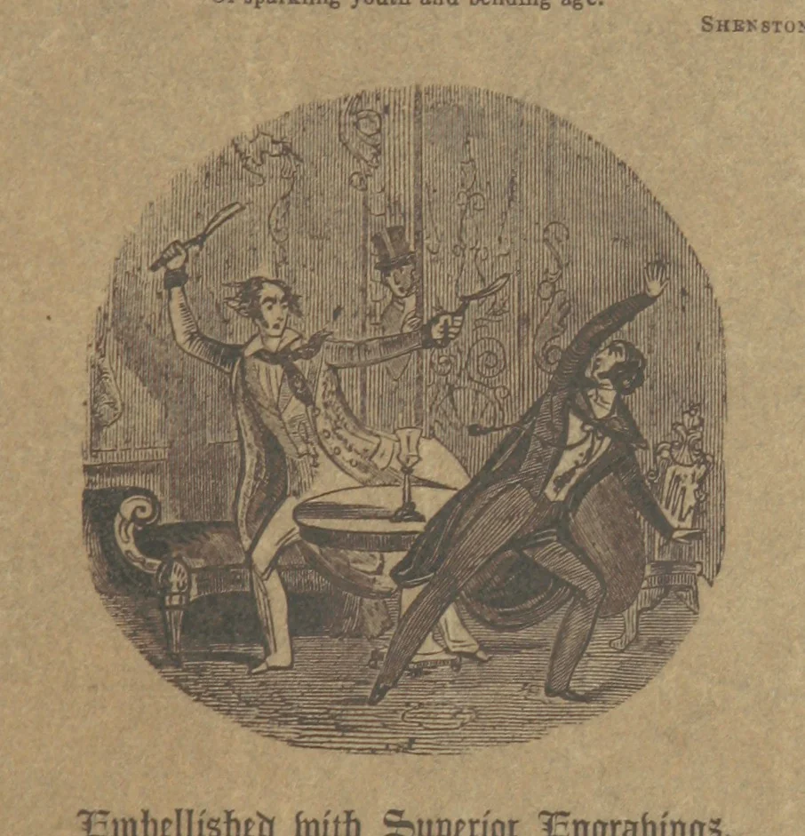 An illustration from Manuscripts from the Diary of a Physician, 1844, leaf 271