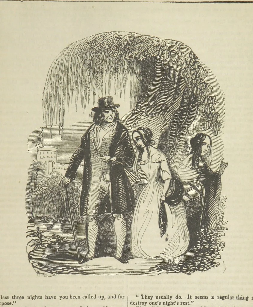 An illustration from Manuscripts from the Diary of a Physician, 1844, leaf 297
