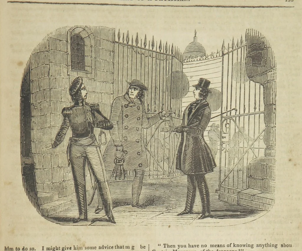 An illustration from Manuscripts from the Diary of a Physician, 1844, leaf 433