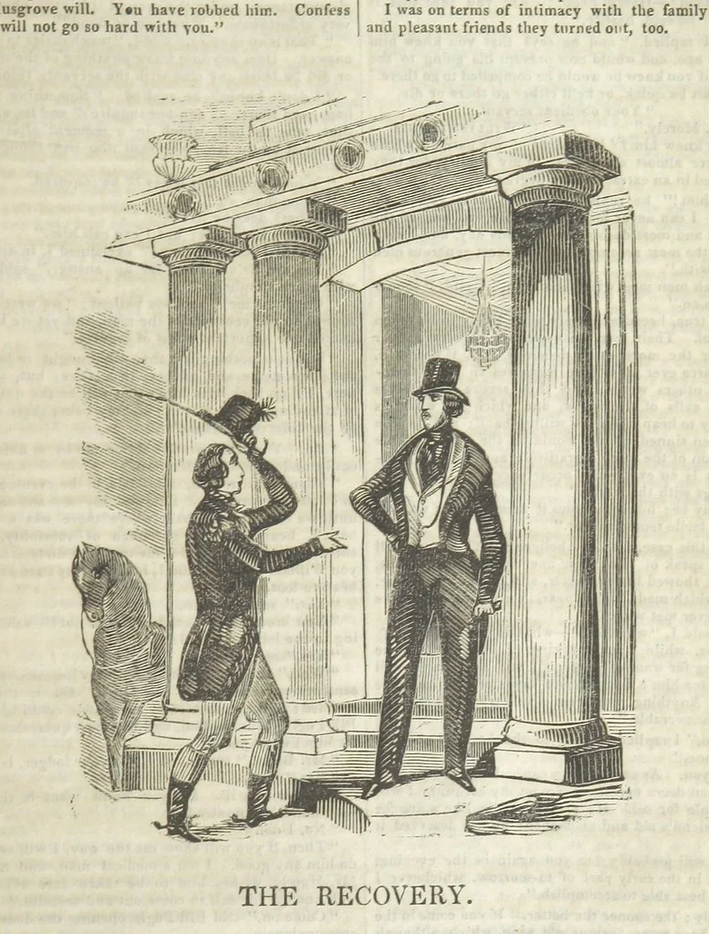 An illustration from Manuscripts from the Diary of a Physician, 1844, leaf 441