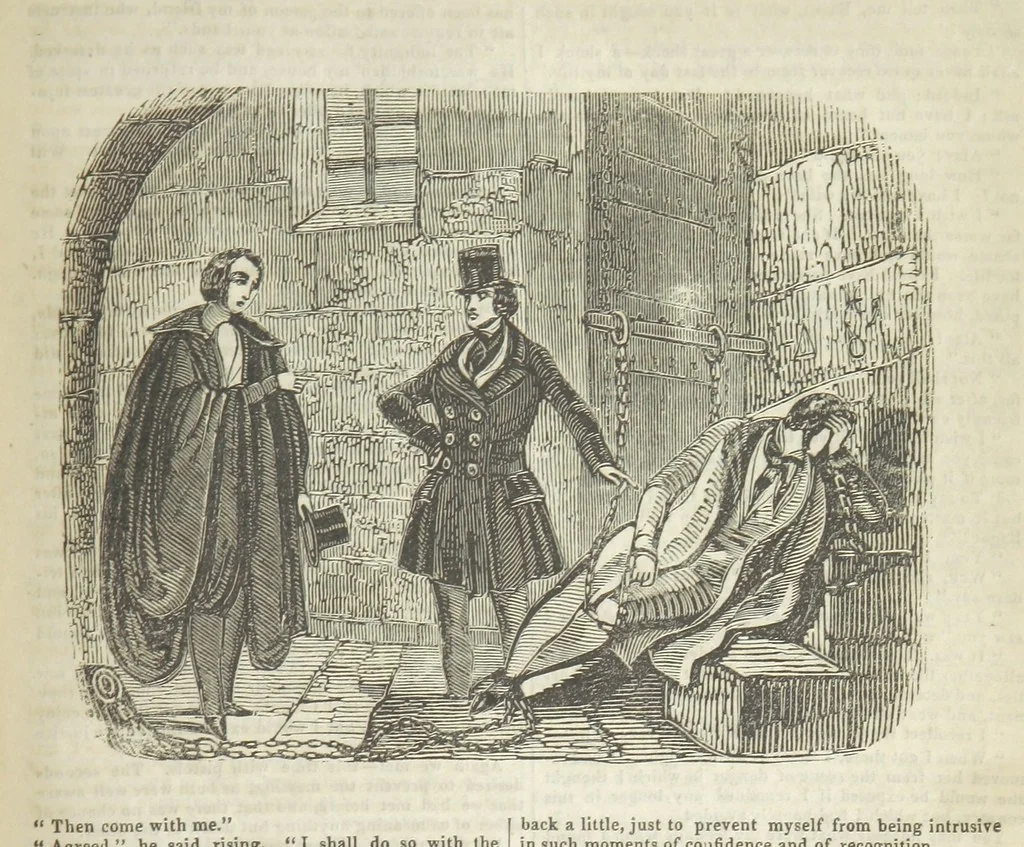 An illustration from Manuscripts from the Diary of a Physician, 1844, leaf 449