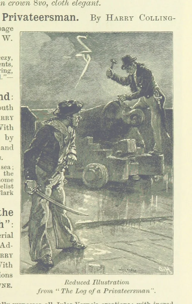 An illustration from A Stout English Bowman: being a story of chivalry in the days of Henry III., etc, 1898, leaf 317