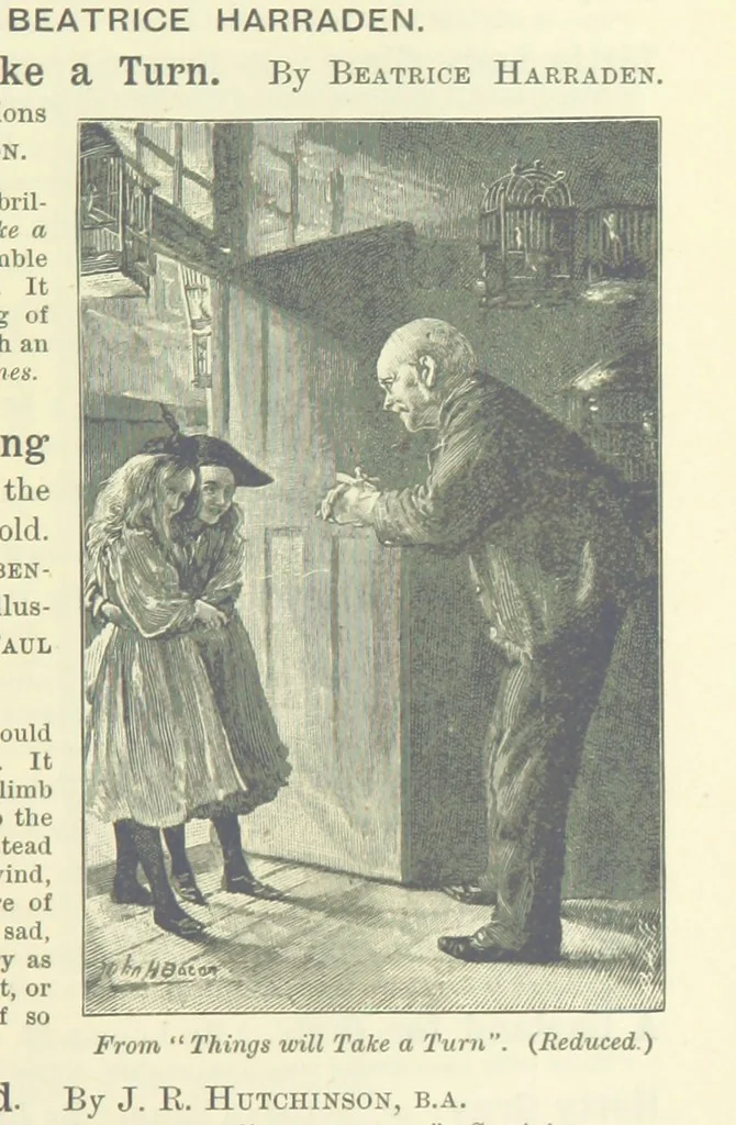 An illustration from A Stout English Bowman: being a story of chivalry in the days of Henry III., etc, 1898, leaf 329