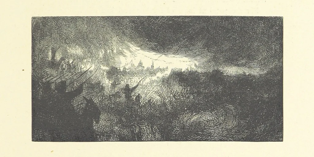 An illustration from Picture Posies. Poems chiefly by living authors, and drawings by F. Walker, J. W. North, A. B. Boughton [and others] ... Engraved by Dalziel Brothers, 1874, leaf 133