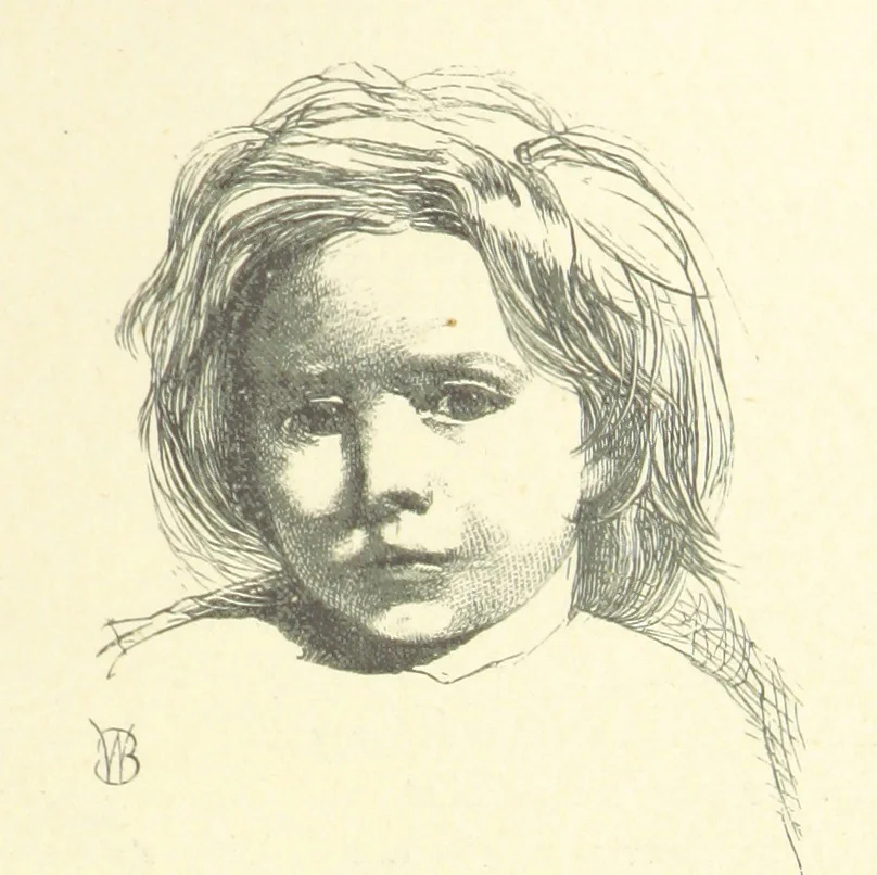 An illustration from Picture Posies. Poems chiefly by living authors, and drawings by F. Walker, J. W. North, A. B. Boughton [and others] ... Engraved by Dalziel Brothers, 1874, leaf 47