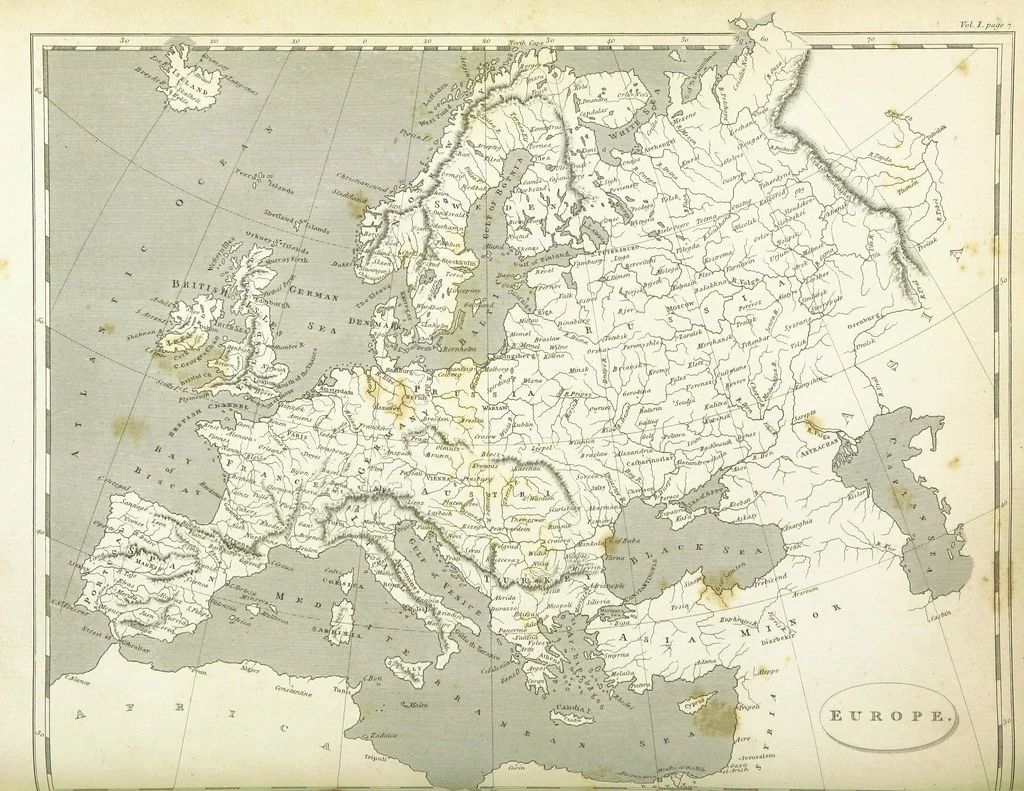 An illustration from Modern Geography, a description of the Empires, states, and colonies, with the oceans, seas and islands in all parts of the World ... The Astronomical Introduction by the Rev. S. Vince. With numerous maps, 1802, leaf 142