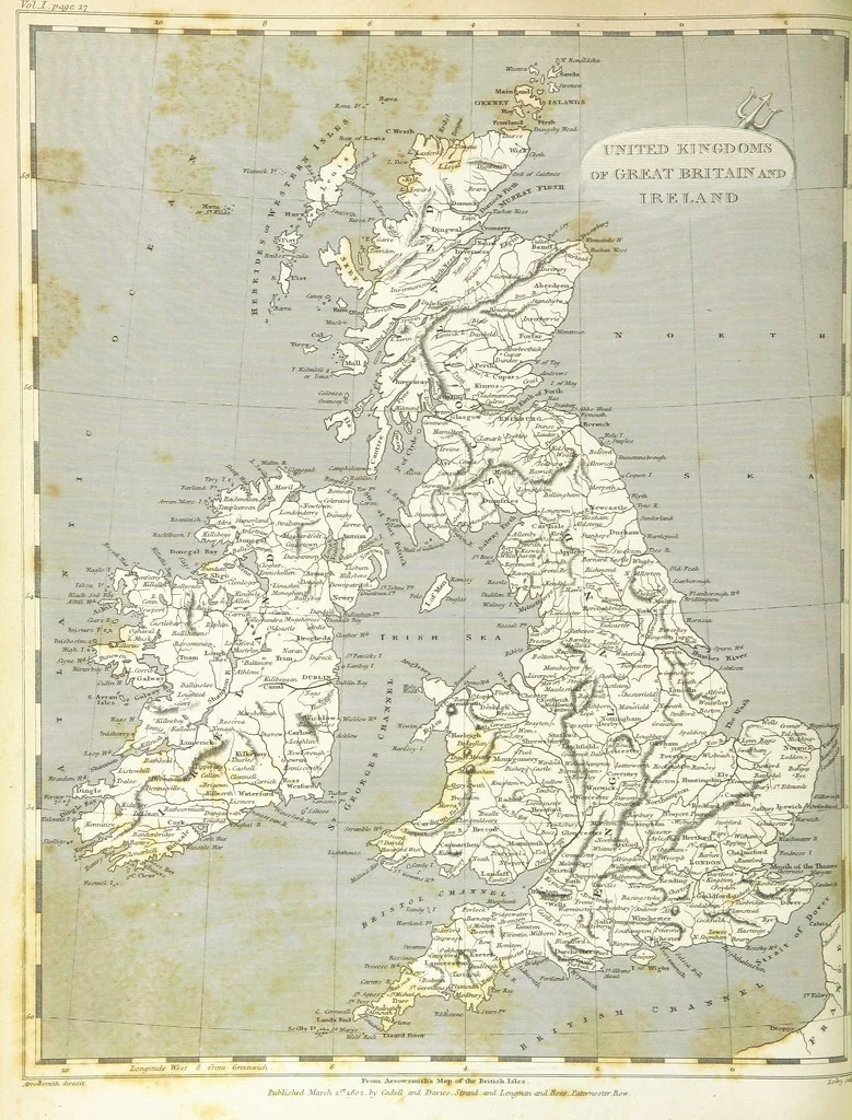 An illustration from Modern Geography, a description of the Empires, states, and colonies, with the oceans, seas and islands in all parts of the World ... The Astronomical Introduction by the Rev. S. Vince. With numerous maps, 1802, leaf 154
