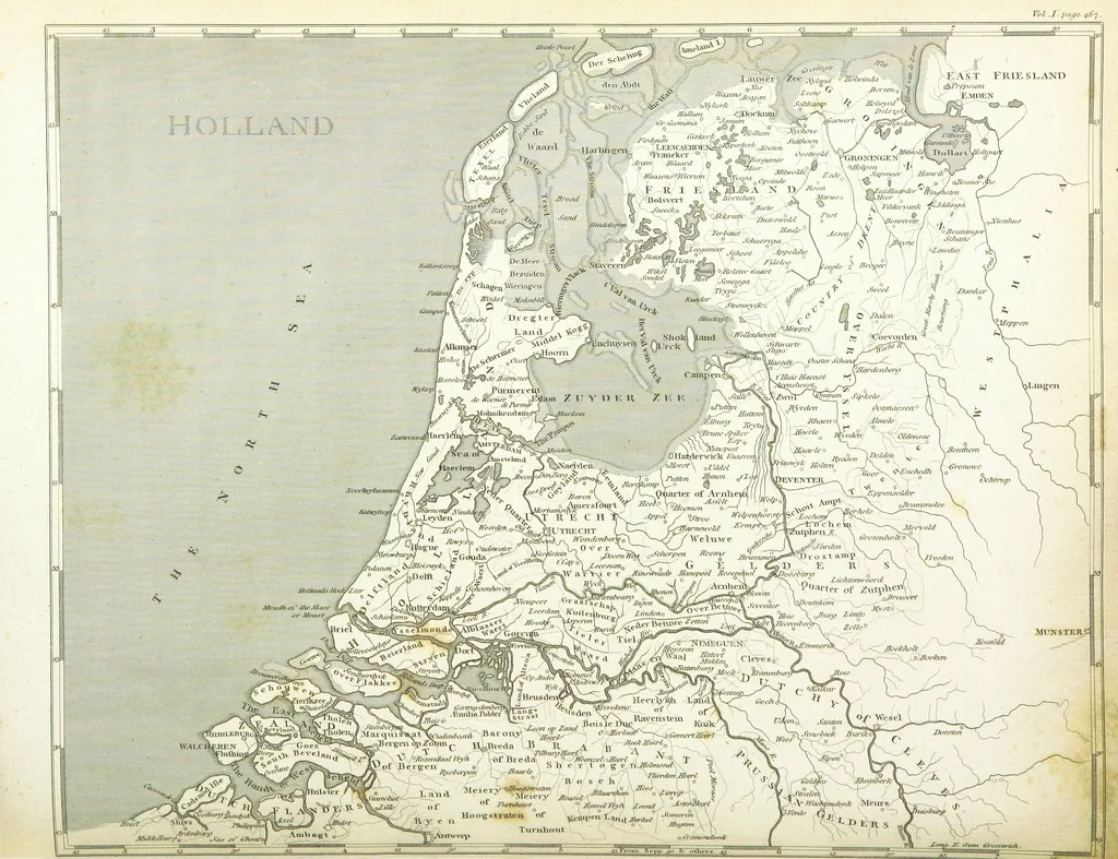 An illustration from Modern Geography, a description of the Empires, states, and colonies, with the oceans, seas and islands in all parts of the World ... The Astronomical Introduction by the Rev. S. Vince. With numerous maps, 1802, leaf 630