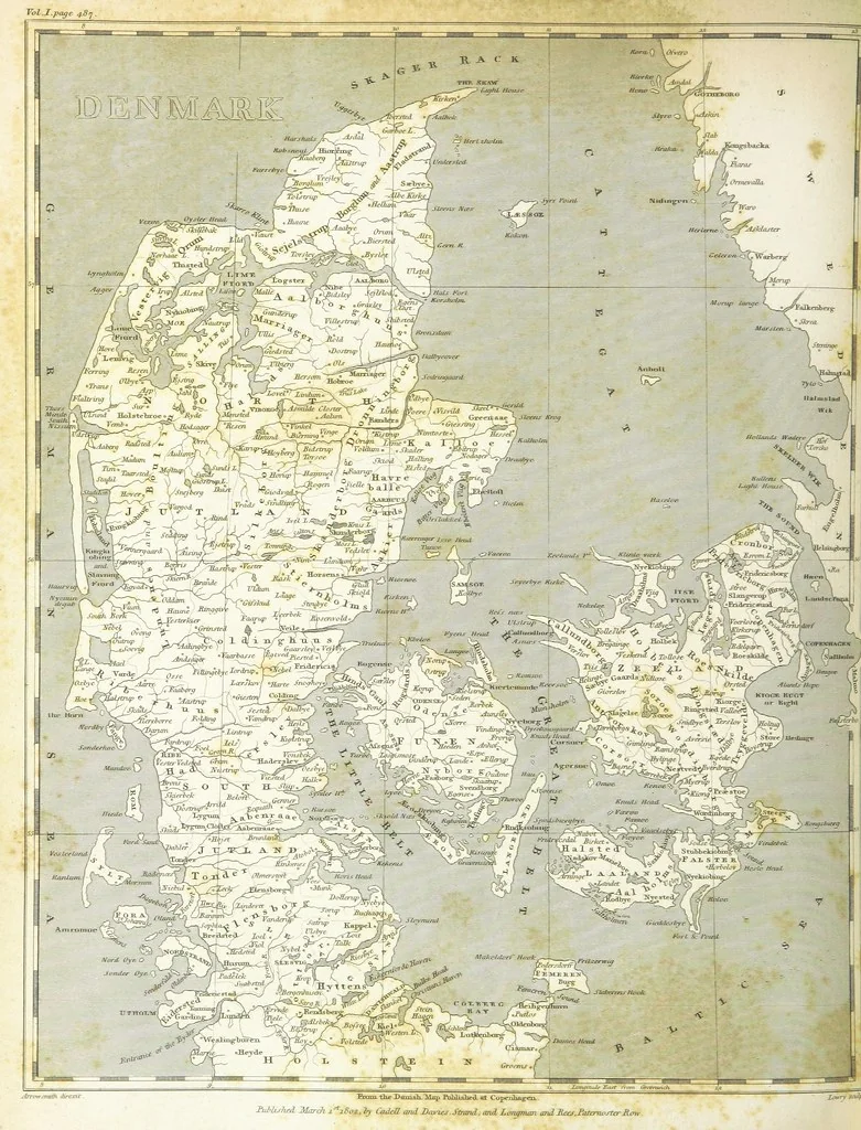An illustration from Modern Geography, a description of the Empires, states, and colonies, with the oceans, seas and islands in all parts of the World ... The Astronomical Introduction by the Rev. S. Vince. With numerous maps, 1802, leaf 652