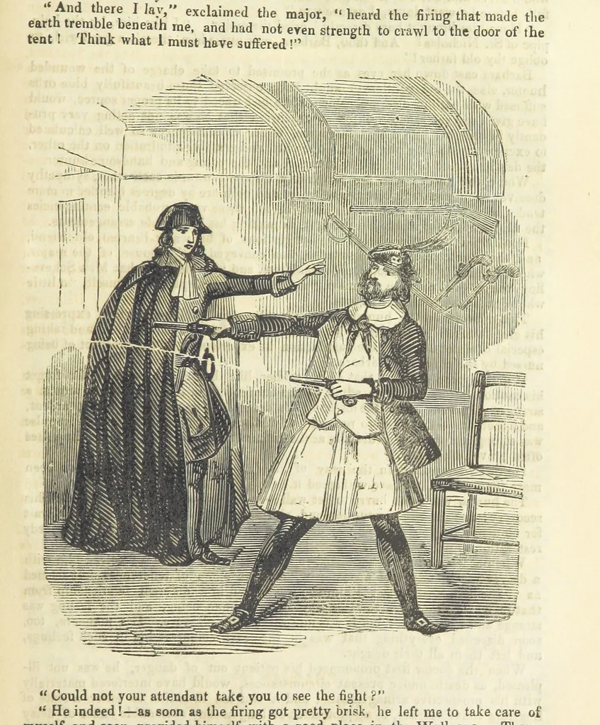 An illustration from The Black Pirate; or, the Phantom Ship. A romance, 1848, leaf 139