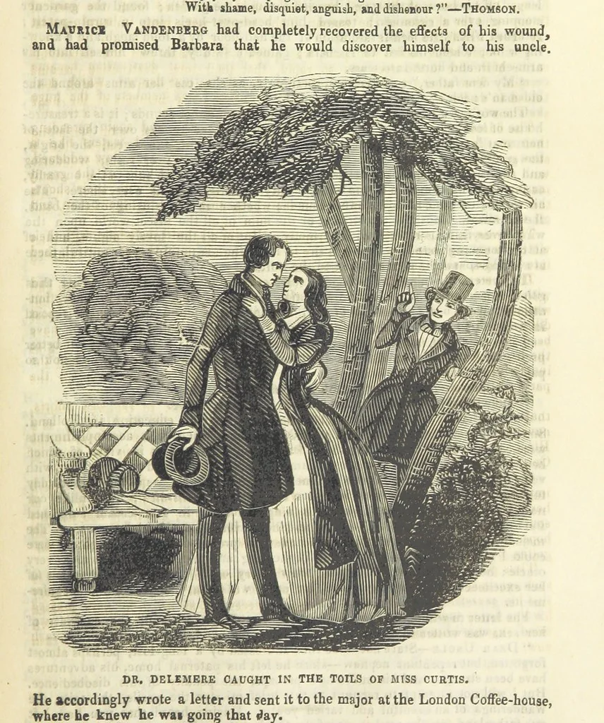An illustration from The Black Pirate; or, the Phantom Ship. A romance, 1848, leaf 147