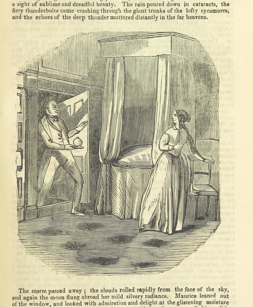 An illustration from The Black Pirate; or, the Phantom Ship. A romance, 1848, leaf 163