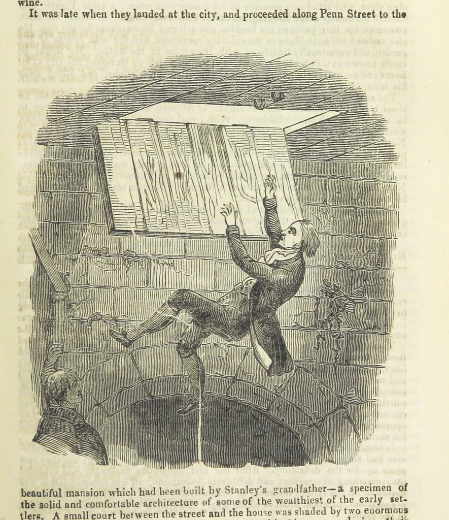 An illustration from The Black Pirate; or, the Phantom Ship. A romance, 1848, leaf 179