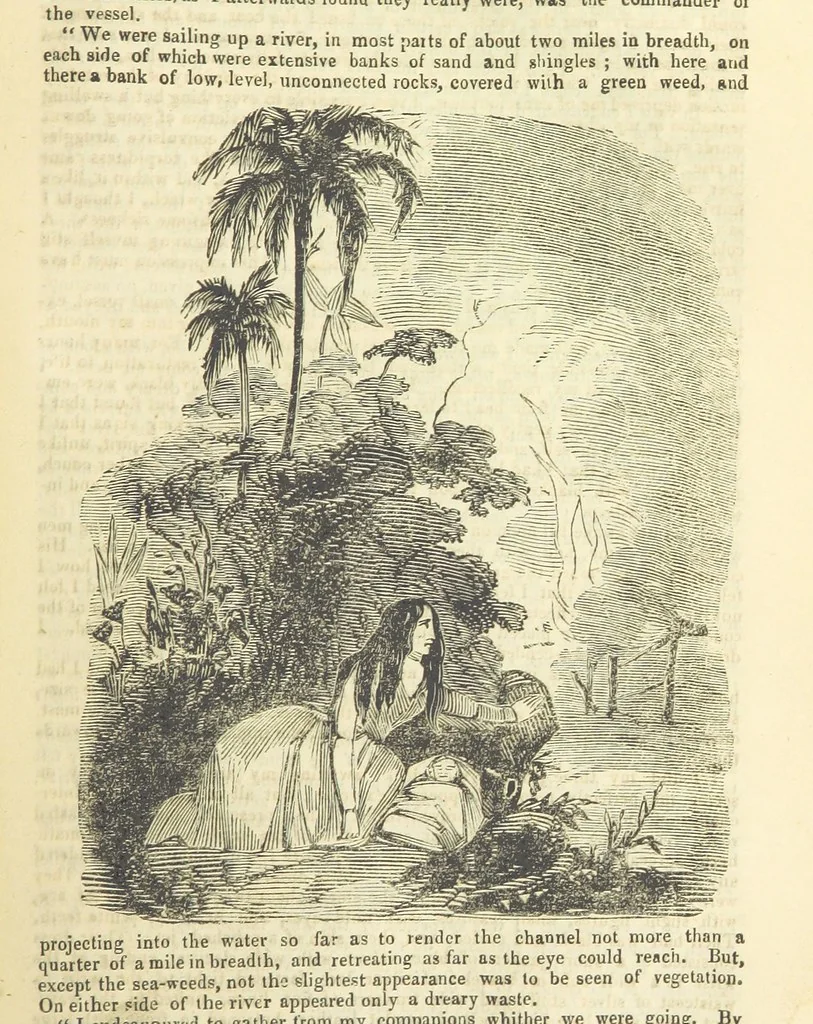 An illustration from The Black Pirate; or, the Phantom Ship. A romance, 1848, leaf 195