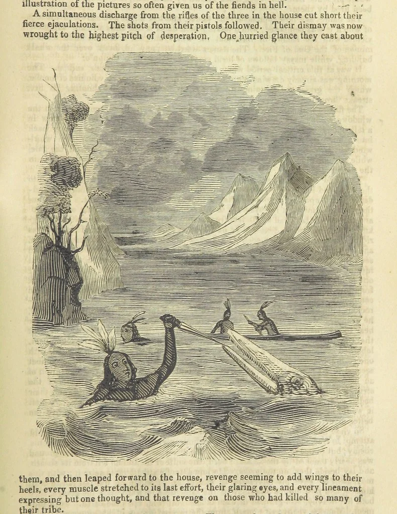 An illustration from The Black Pirate; or, the Phantom Ship. A romance, 1848, leaf 243