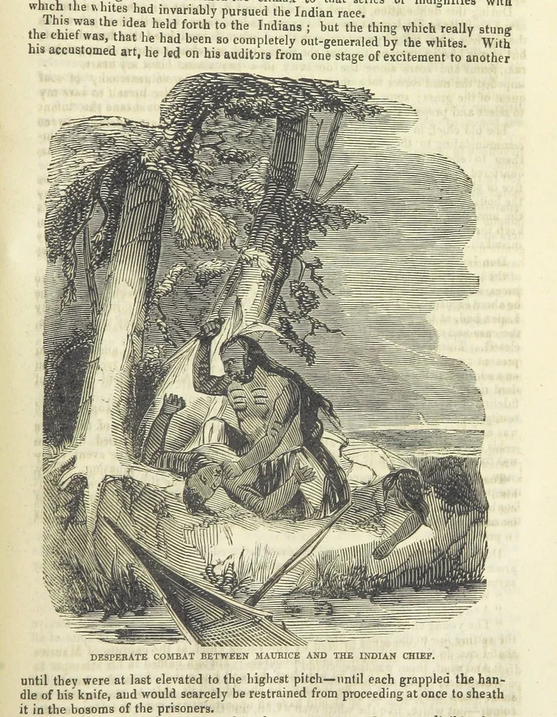 An illustration from The Black Pirate; or, the Phantom Ship. A romance, 1848, leaf 267