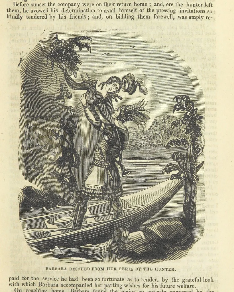 An illustration from The Black Pirate; or, the Phantom Ship. A romance, 1848, leaf 51