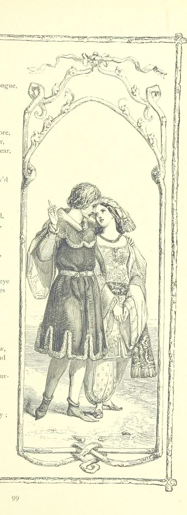 An illustration from Poems and Pictures ... A new edition, 1865, leaf 115