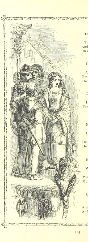 An illustration from Poems and Pictures ... A new edition, 1865, leaf 120